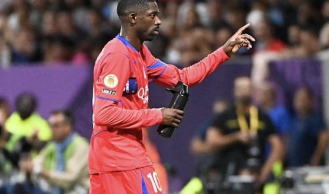 队报：巴黎前锋登贝莱因大腿后肌不适缺席了法国于周二的集训